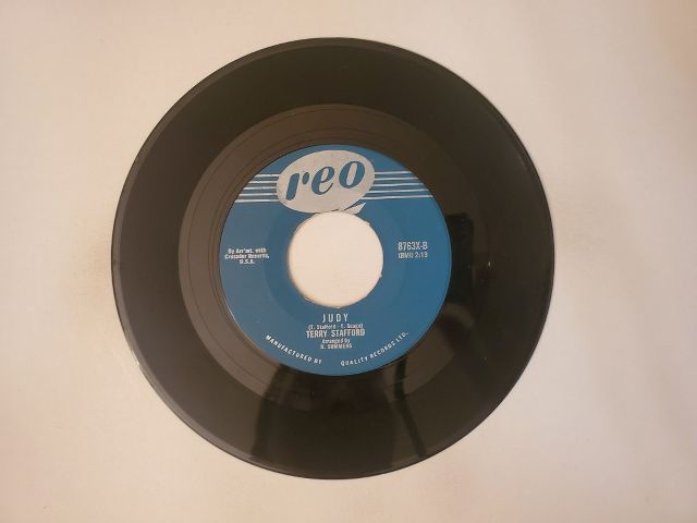 Terry Stafford Judy / Suspicion vinyl record