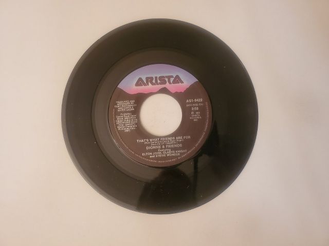 Dionne & Friends That's What Friends Are For / Two Ships Passing in the Night vinyl record