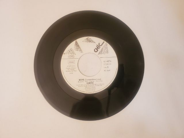 Sabrina Boys (Summertime Love) / Get Ready (Holiday Rock) vinyl record