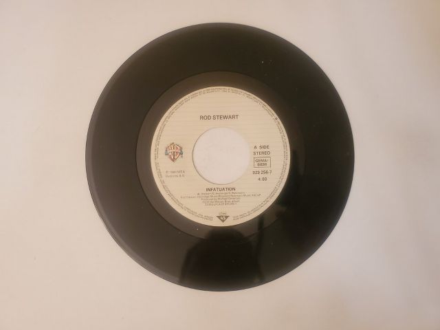 Rod Stewart Infatuation / Three Time Loser vinyl record