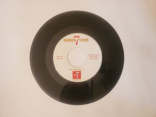 Bob Hahn, Orchestra & Chorus under direction of Mitchell Ayres Number 7 Theme / Number 7 Theme vinyl record