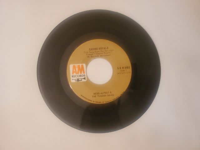 Herb Alpert & The Tijuana Brass Casino Royale / The Wall Street Rag vinyl record