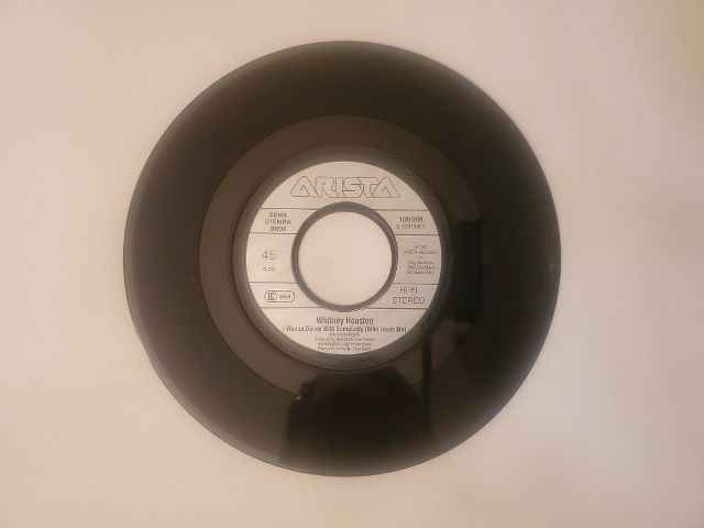 Whitney Houston I Wanna Dance With Somebody (Who Loves Me) / Moment of Truth vinyl record