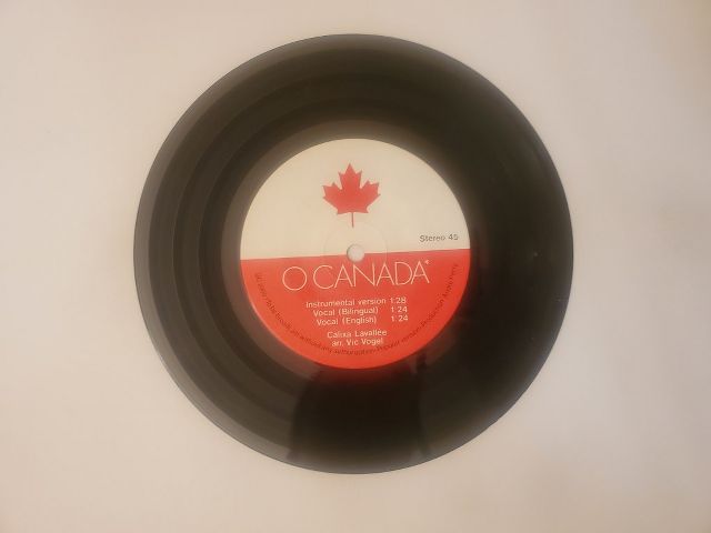 Calixa Lavall?e O Canada / O Canada vinyl record