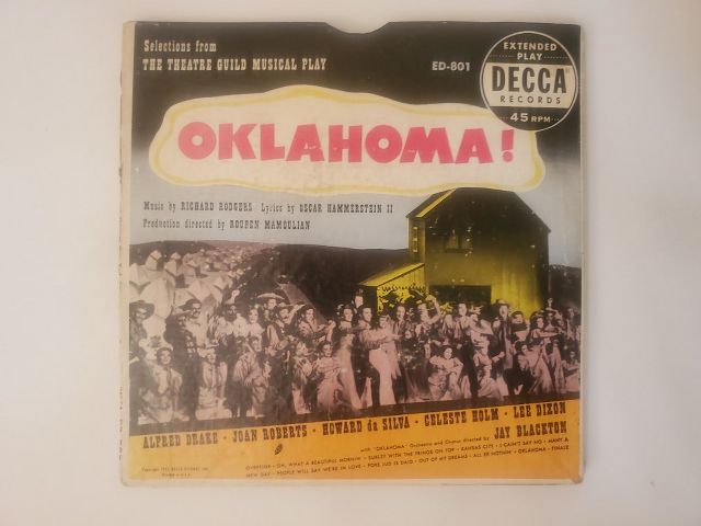 Various Artists Selections from Oklahoma! / Multiple Tracks vinyl record