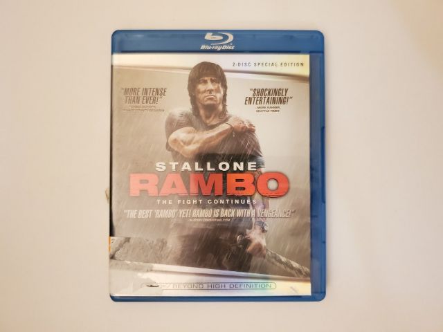 Blu-Ray Rambo video game