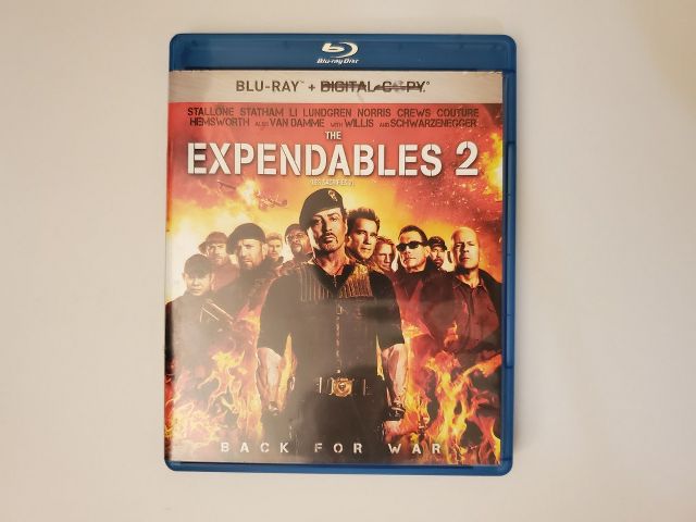 Blu-Ray The Expendables 2 video game
