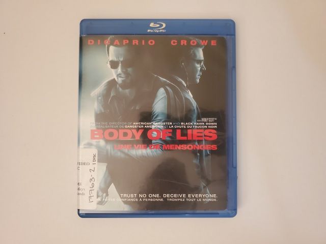 Blu-Ray Body Of Lies video game