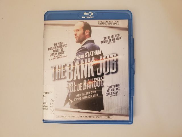 Blu-Ray The Bank Job video game