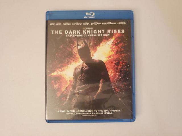 Blu-Ray The Dark Knight Rises video game