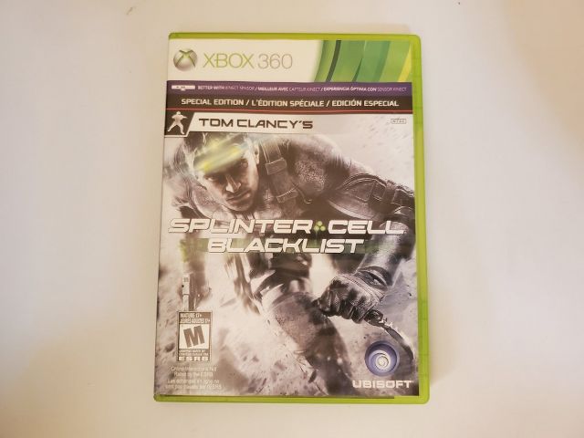 Microsoft Xbox 360 Splinter Cell Blacklist Special Edition video game