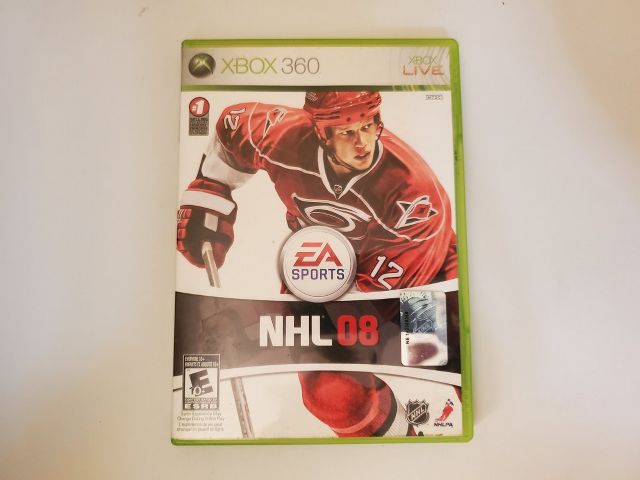 Microsoft Xbox 360 NHL 08 video game