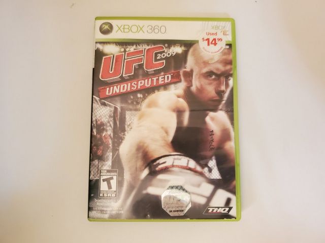 Microsoft Xbox 360 UFC 2009 Undisputed video game