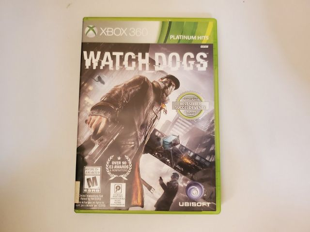 Microsoft Xbox 360 Watch Dogs video game