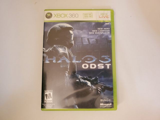 Microsoft Xbox 360 Halo 3 ODST video game