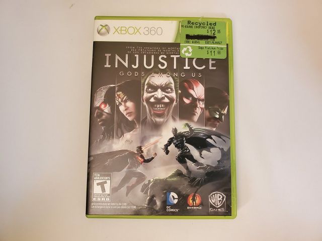 Microsoft Xbox 360 Injustice Gods Among Us video game