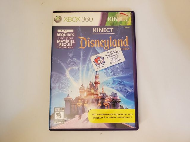 Microsoft Xbox 360 Kinect Disneyland Adventures video game