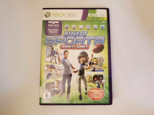 Microsoft Xbox 360 Kinect Sports Season 2 video game