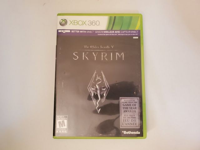 Microsoft Xbox 360 Skyrim The Elder Scrolls V video game