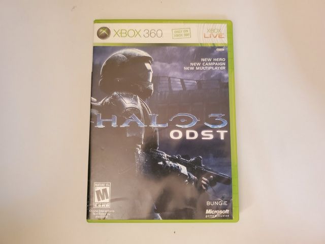 Microsoft Xbox 360 Halo 3 ODST video game