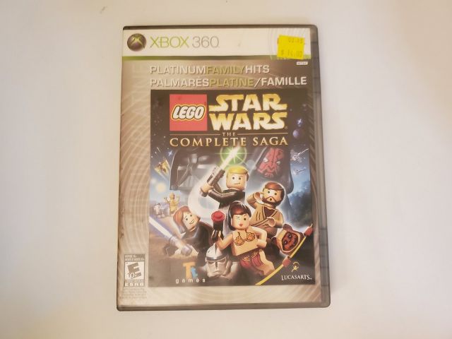 Microsoft Xbox 360 Lego Star Wars The Complete Saga video game
