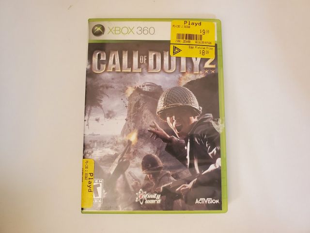 Microsoft Xbox 360 Call of Duty 2 video game