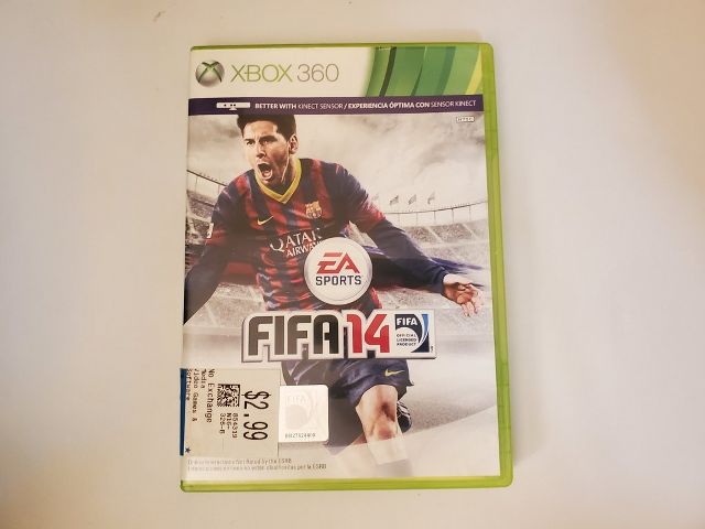 Microsoft Xbox 360 FIFA 14 video game