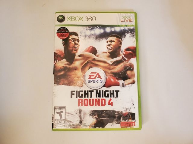Microsoft Xbox 360 Fight Night Round 4 video game