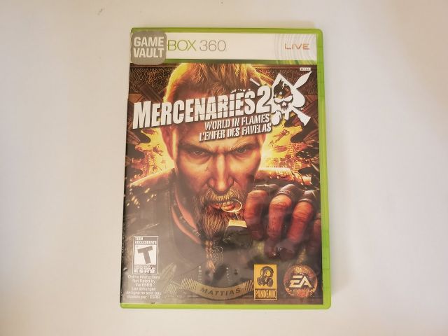 Microsoft Xbox 360 Mercenaries 2 World In Flames video game