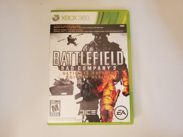Microsoft Xbox 360 Battlefield Bad Company 2 Ultimate Edition video game