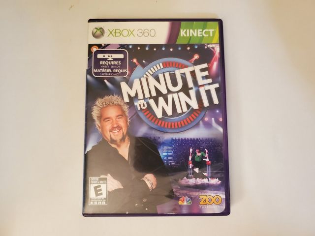 Microsoft Xbox 360 Minute to Win It video game