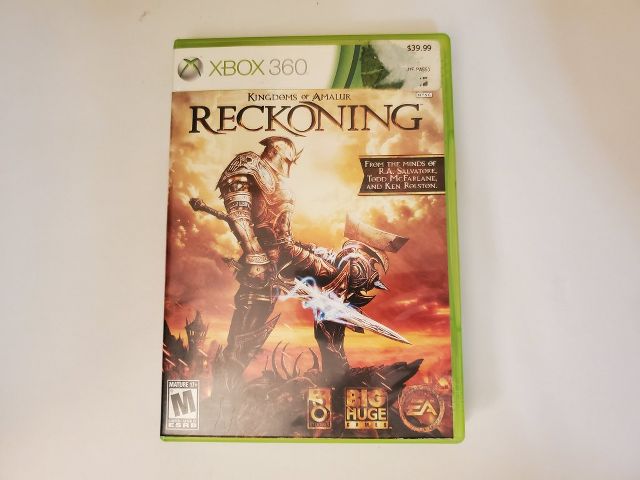 Microsoft Xbox 360 Kingdoms of Amalur Reckoning video game