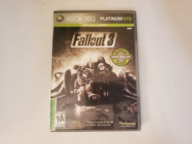 Microsoft Xbox 360 Fallout 3 Platinum Hits video game