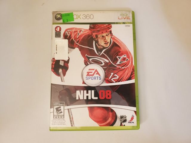 Microsoft Xbox 360 NHL 08 video game