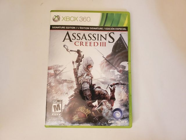 Microsoft Xbox 360 Assassin's Creed III video game