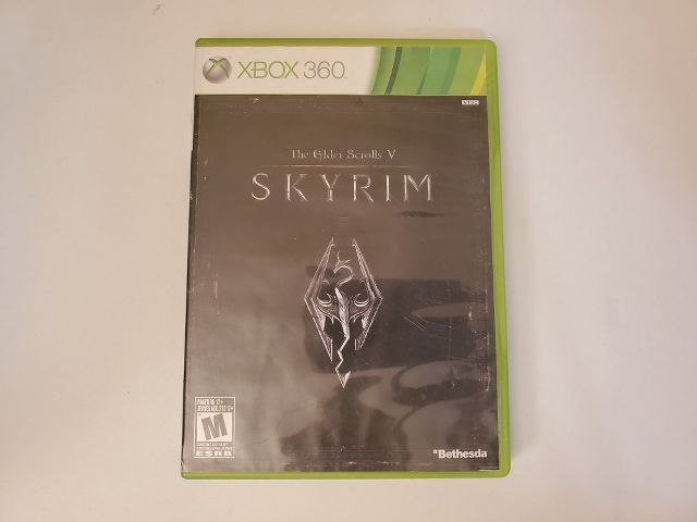 Microsoft Xbox 360 Skyrim The Elder Scrolls V video game