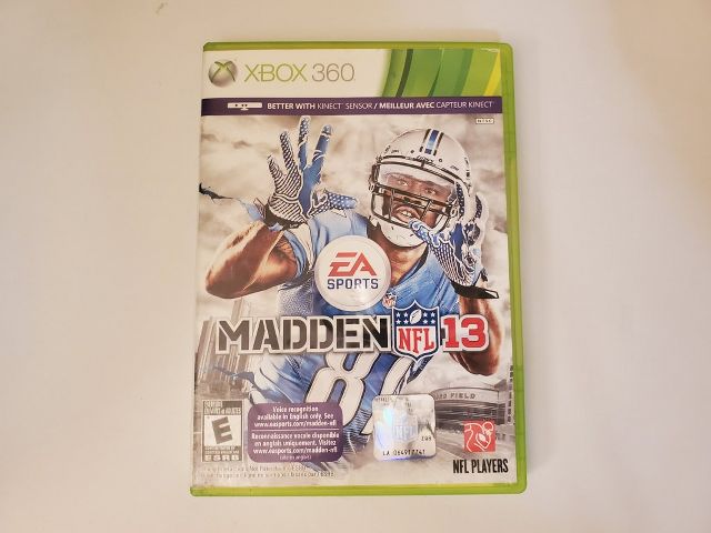 Microsoft Xbox 360 Madden 13 video game