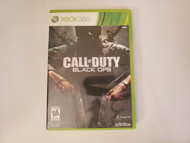 Microsoft Xbox 360 Call of Duty Black Ops video game