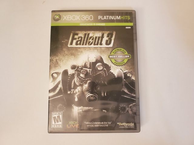 Microsoft Xbox 360 Fallout 3 video game