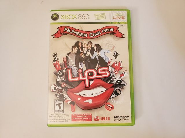 Microsoft Xbox 360 Lips Number One Hits video game