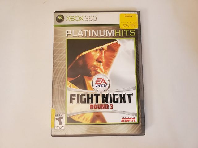 Microsoft Xbox 360 Fight Night Round 3 video game