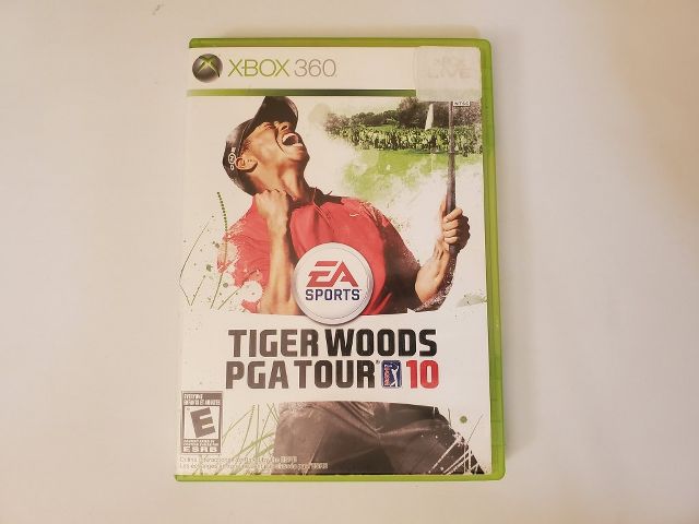 Microsoft Xbox 360 Tiger Woods PGA Tour 10 video game
