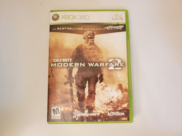 Microsoft Xbox 360 Call of Duty Modern Warfare 2 video game