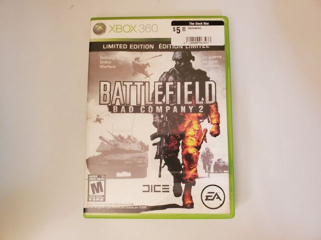 Microsoft Xbox 360 Battlefield Bad Company 2 Limited Edition video game