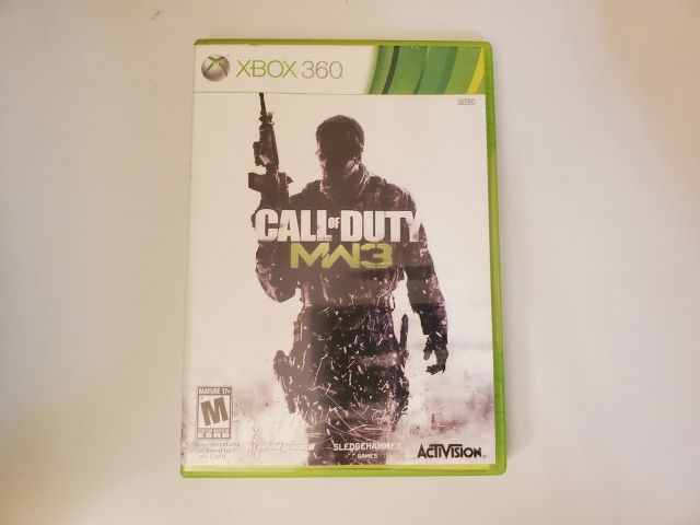 Microsoft Xbox 360 Call of Duty MW3 video game