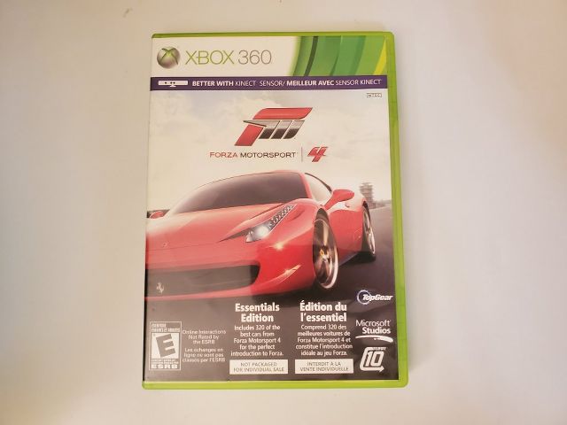 Microsoft Xbox 360 Forza Motorsport 4 video game