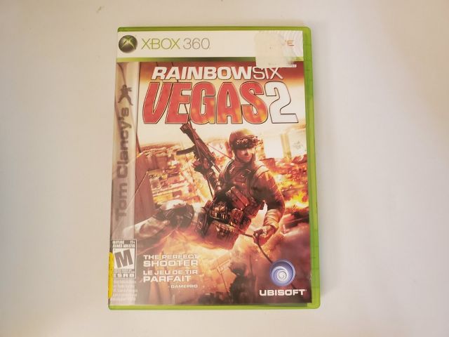 Microsoft Xbox 360 Rainbow Six Vegas 2 video game