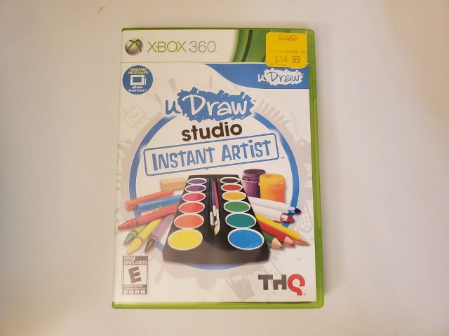 Microsoft Xbox 360 uDraw Studio Instant Artist video game