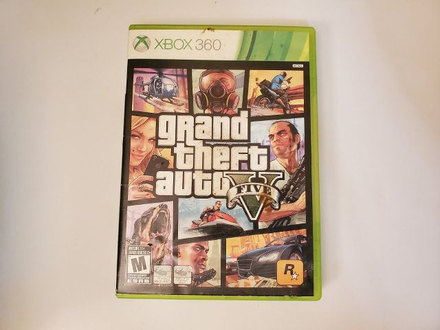 Microsoft Xbox 360 Grand Theft Auto V video game
