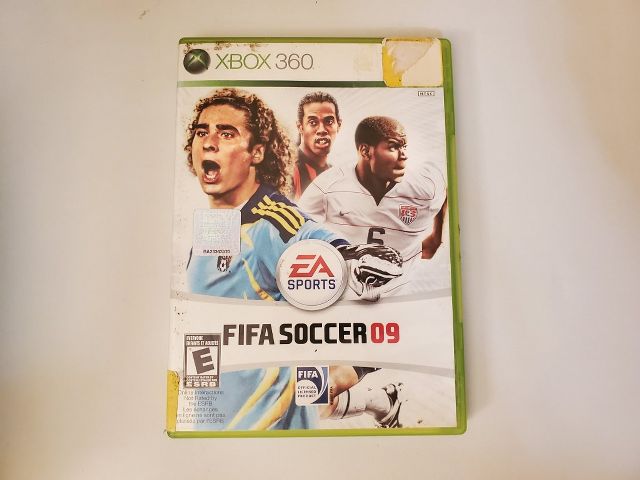 Microsoft Xbox 360 FIFA Soccer 09 video game
